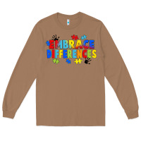 Toasted Coconut Embrace differences Long Sleeve Tee - FaDigitalArtStudio