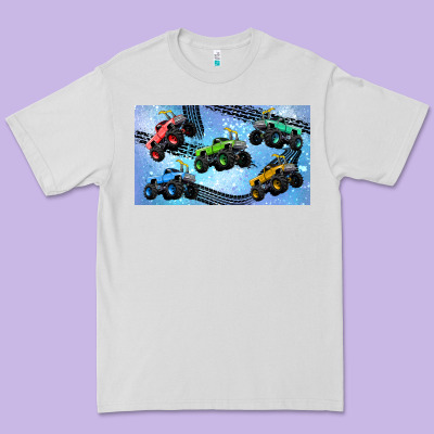 Children Trucks Premium Tee Designed By Tumblerdesignbyshophia