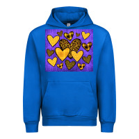 Cobalt team spirit color purple and gold Urban Hoodie - JahusDesignShop