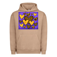 Pigment Burro team spirit color purple and gold Urban Hoodie - JahusDesignShop