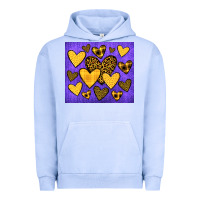 Pigment Grape Ice team spirit color purple and gold Urban Hoodie - JahusDesignShop