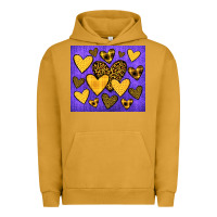 Pigment Peanut Butter team spirit color purple and gold Urban Hoodie - JahusDesignShop