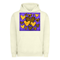 Pigment Pistachio team spirit color purple and gold Urban Hoodie - JahusDesignShop