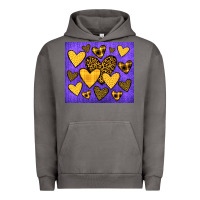 Pigment Tornado team spirit color purple and gold Urban Hoodie - JahusDesignShop