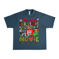 Midnight Navy this is my christmas movie watching blanket Urban Heavy Tee - OliviaCreatesArt