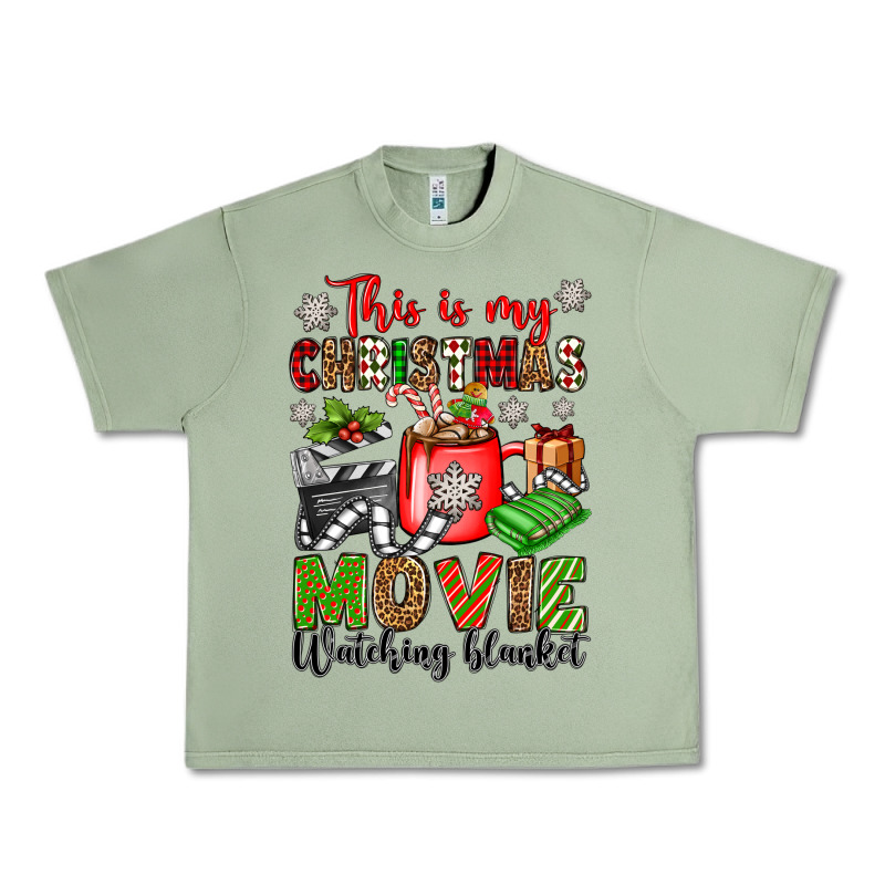 This Is My Christmas Movie Watching Blanket Urban Heavy Tee by OliviaCreatesArt | Teevron