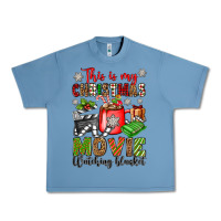 Pebble Blue this is my christmas movie watching blanket Urban Heavy Tee - OliviaCreatesArt