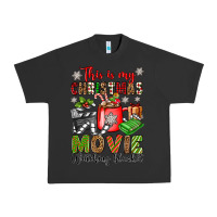 Pigment Black this is my christmas movie watching blanket Urban Heavy Tee - OliviaCreatesArt