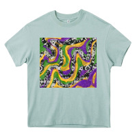 Arona mardi gras cowhide Heavy Core Tee - RanaPortraitStore