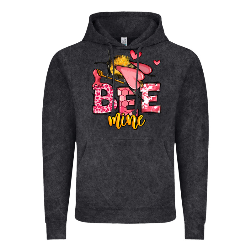Bee Mine Valentines Day Vintage Hoodie by OliviaCreatesArt | Teevron