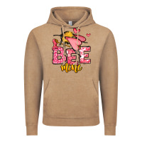 Vintage Coffee Bee Mine Valentines Day Vintage Hoodie - OliviaCreatesArt
