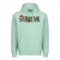 Seafoam Believe Christmas Premium Hoodie - CowhideDigitalArt