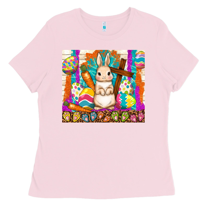 Easter Day Rabbit Ladies Tee by TumblerDesignByShophia | Teevron