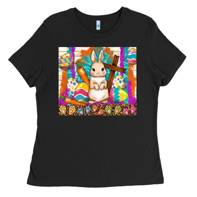 Easter Day Rabbit Ladies Tee by TumblerDesignByShophia | Teevron