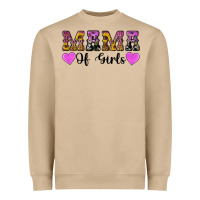 Western Mama Of Girls Heavyweight Sweatshirt | Teevron