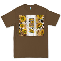 Cacao western mother's day mini with cowhide and sunflowers tumbler tbs Premium Tee - TumblerDesignByShophia