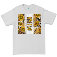 Dove Grey western mother's day mini with cowhide and sunflowers tumbler tbs Premium Tee - TumblerDesignByShophia
