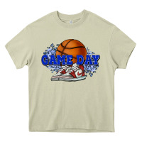 Mossy Game day Basketball Heavy Core Tee - NancyCooperArtShop