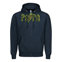 Navy papa  lightning camouflage Zipper Hoodie - BarkalooDesign