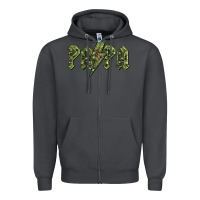 Smoke papa  lightning camouflage Zipper Hoodie - BarkalooDesign