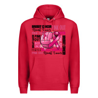 Cardinal volleyball pink out breast cancer Premium Hoodie - RanaPortraitStore