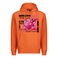 Carrot volleyball pink out breast cancer Premium Hoodie - RanaPortraitStore