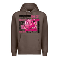 Coffee volleyball pink out breast cancer Premium Hoodie - RanaPortraitStore