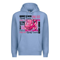 Colony Blue volleyball pink out breast cancer Premium Hoodie - RanaPortraitStore
