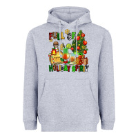 Heather Grey full of holiday spirit Heavyweight Hoodie - AdoDesignShop