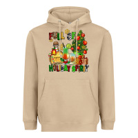 Mushroom full of holiday spirit Heavyweight Hoodie - AdoDesignShop