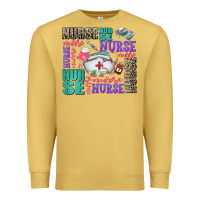 Antique Gold nurse nurse nurse with nurse element Premium Sweatshirt - AdoDesignShop