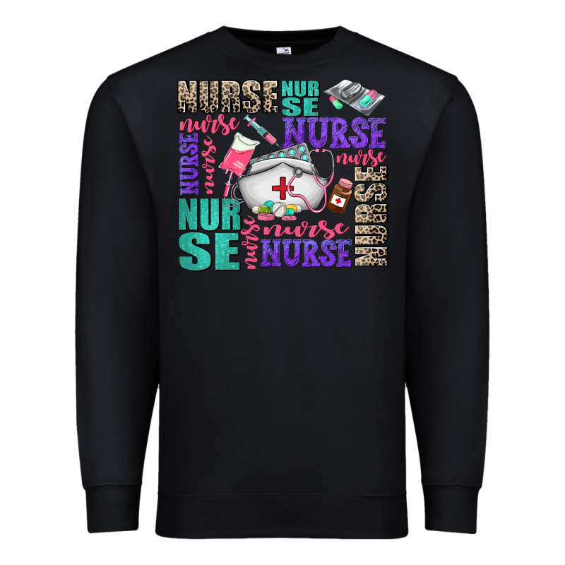 Nurse Nurse Nurse With Nurse Element Premium Sweatshirt by AdoDesignShop | Teevron