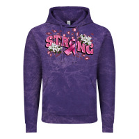 Cloud Purple Strong Cancer Awareness Vintage Hoodie - FaDigitalArtStudio