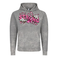 Cloud Rock Strong Cancer Awareness Vintage Hoodie - FaDigitalArtStudio