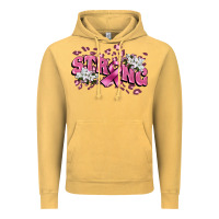Vintage Mustard Strong Cancer Awareness Vintage Hoodie - FaDigitalArtStudio