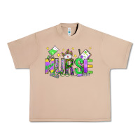 Burro mardi gras nurse Urban Heavy Tee - OliviaCreatesArt