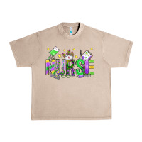 French Oak mardi gras nurse Urban Heavy Tee - OliviaCreatesArt
