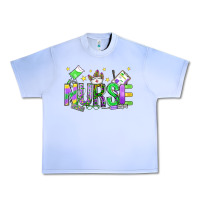 Grape Ice mardi gras nurse Urban Heavy Tee - OliviaCreatesArt
