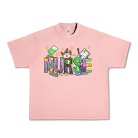 Salmon mardi gras nurse Urban Heavy Tee - OliviaCreatesArt