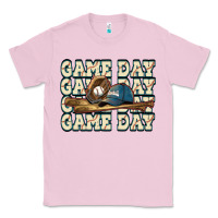 Bubblegum Pink game day baseball Classic Tee - HowdyJamesFarm
