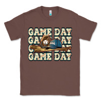 Chestnut game day baseball Classic Tee - HowdyJamesFarm