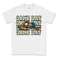 White game day baseball Classic Tee - HowdyJamesFarm