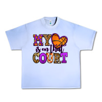 Grape Ice my heart is on that court basketball Urban Heavy Tee - Jasminsmagicworld