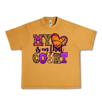 Peanut Butter my heart is on that court basketball Urban Heavy Tee - Jasminsmagicworld