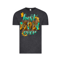 Vintage Black Best Mom ever mother's day Vintage Tee - HowdyJamesFarm