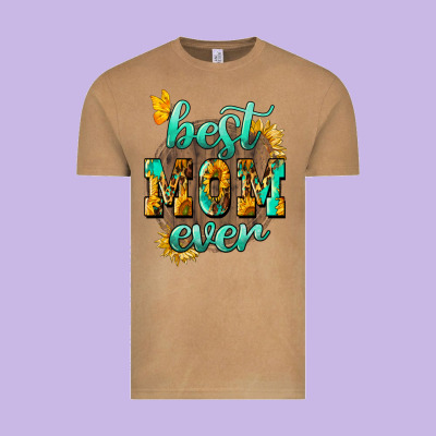 Best Mom Ever Mother's Day Vintage Tee Designed By Howdyjamesfarm