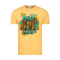 Vintage Mustard Best Mom ever mother's day Vintage Tee - HowdyJamesFarm