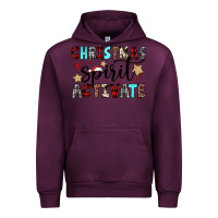 Mauve Wine christmas spirit activate Urban Hoodie - JahusDesignShop