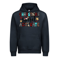 Navy christmas spirit activate Urban Hoodie - JahusDesignShop