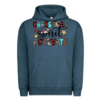Pigment Midnight Navy christmas spirit activate Urban Hoodie - JahusDesignShop